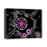 Pink Star Explosion Deluxe Canvas 14  x 11  (Stretched)