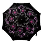 Pink Star Explosion Hook Handle Umbrella (Small)