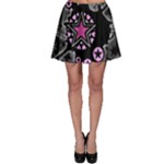 Pink Star Explosion Skater Skirt