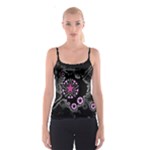 Pink Star Explosion Spaghetti Strap Top