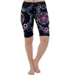 Pink Star Explosion Cropped Leggings 