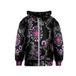 Pink Star Explosion Kids  Zipper Hoodie