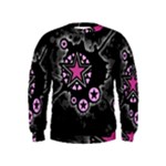 Pink Star Explosion Kids  Sweatshirt