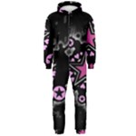 Pink Star Explosion Hooded Jumpsuit (Men)