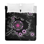 Pink Star Explosion Duvet Cover Double Side (Full/ Double Size)