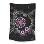 Pink Star Explosion Small Tapestry