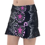 Pink Star Explosion Tennis Skirt