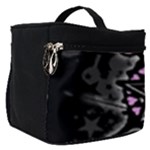 Pink Star Explosion Make Up Travel Bag (Small)