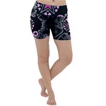 Pink Star Explosion Lightweight Velour Yoga Shorts