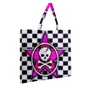 Zipper Large Tote Bag 