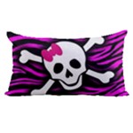 Pink Zebra Skull Samsung Galaxy Note 4 Case (White)