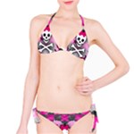 Princess Skull Heart Classic Bikini Set