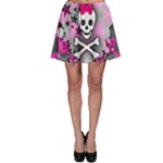 Princess Skull Heart Skater Skirt