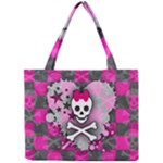 Princess Skull Heart Mini Tote Bag