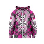 Princess Skull Heart Kids  Zipper Hoodie