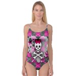 Princess Skull Heart Camisole Leotard 