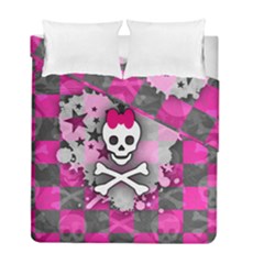 Princess Skull Heart Duvet Cover Double Side (Full/ Double Size) from ArtsNow.com