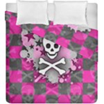 Princess Skull Heart Duvet Cover Double Side (King Size)