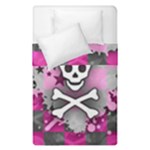 Princess Skull Heart Duvet Cover Double Side (Single Size)