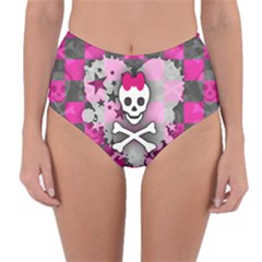 Reversible High-Waist Bikini Bottoms 