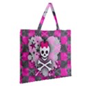 Zipper Large Tote Bag 