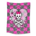 Princess Skull Heart Medium Tapestry