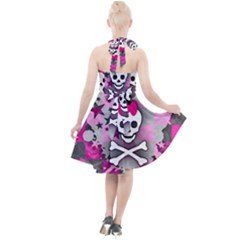 Halter Party Swing Dress  
