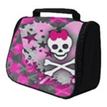 Princess Skull Heart Full Print Travel Pouch (Small)