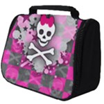 Princess Skull Heart Full Print Travel Pouch (Big)