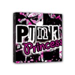 Punk Princess Mini Canvas 4  x 4  (Stretched)