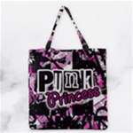 Punk Princess Grocery Tote Bag