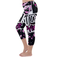 Capri Winter Leggings Back Capri Winter Leggings Back