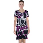 Punk Princess Short Sleeve Nightdress