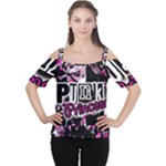 Punk Princess Cutout Shoulder Tee