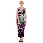 Punk Princess Fitted Maxi Dress