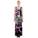 Punk Princess Thigh Split Maxi Dress