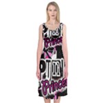 Punk Princess Midi Sleeveless Dress