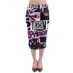 Punk Princess Midi Pencil Skirt