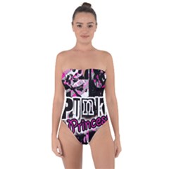 Tie Back One Piece Swimsuit 