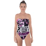 Punk Princess Tie Back One Piece Swimsuit