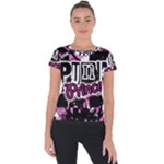 Punk Princess Short Sleeve Sports Top 