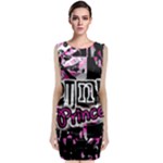 Punk Princess Sleeveless Velvet Midi Dress