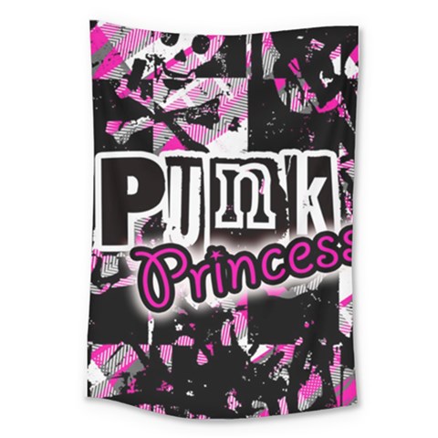 Punk Princess Large Tapestry from ArtsNow.com