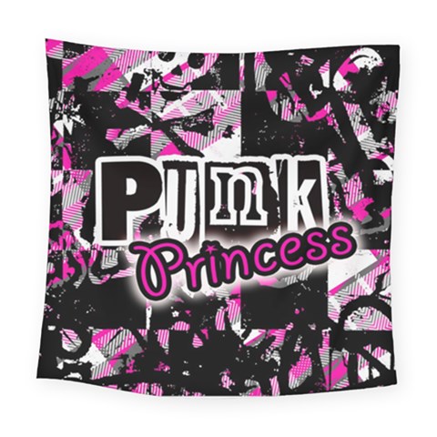 Punk Princess Square Tapestry (Large) from ArtsNow.com