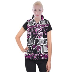 Punk Princess Women s Button Up Vest from ArtsNow.com