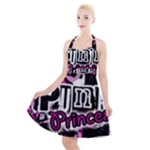 Punk Princess Halter Party Swing Dress 