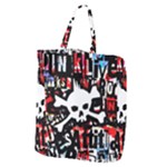 Punk Skull Giant Grocery Tote