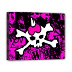 Punk Skull Princess Canvas 10  x 8  (Stretched)