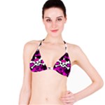 Punk Skull Princess Bikini Top