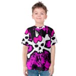 Punk Skull Princess Kids  Cotton Tee